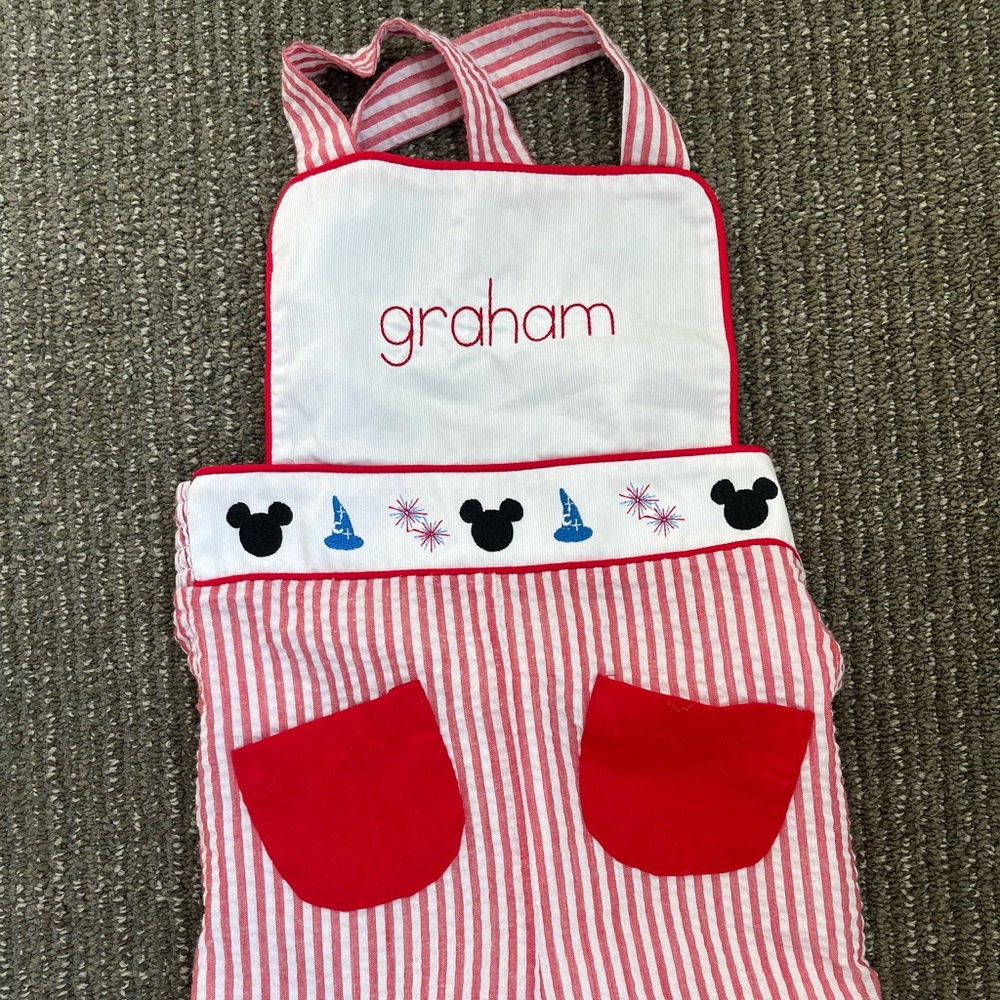 Mickey Mouse Embroidered Graham Jon Jon